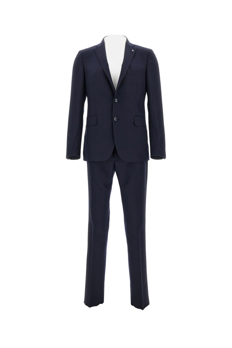 Tagliatore Tailored Suit Jacket With Notched Lapel