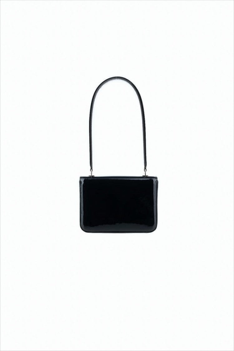 Celine Glossy Calf Leather Crossbody Bag