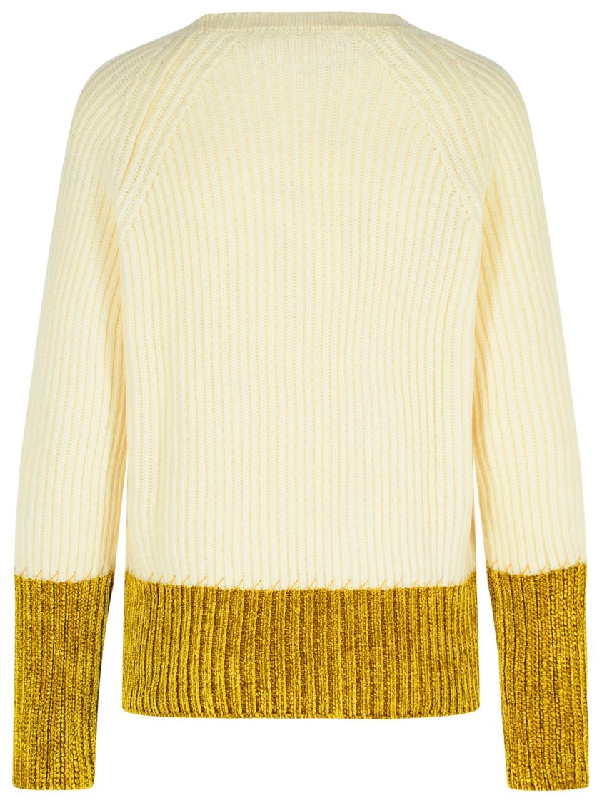 Marni Ivory Virgin Wool Sweater