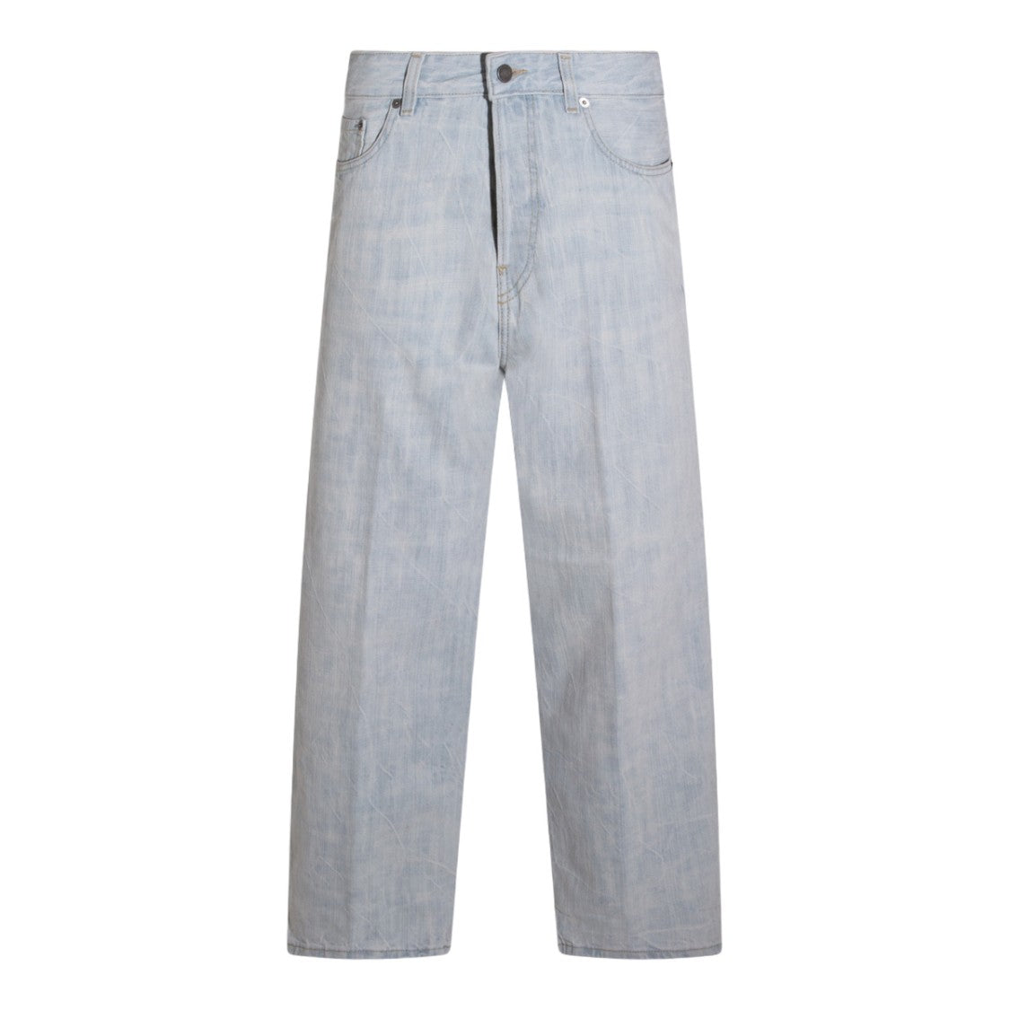 Haikure Mid-Rise Straight-Leg Jeans With Classic Five-Pocket Design