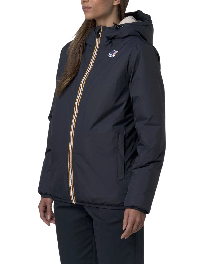 K-Way Le Vrai 4.0 Claude Orsetto Padded Hooded Jacket