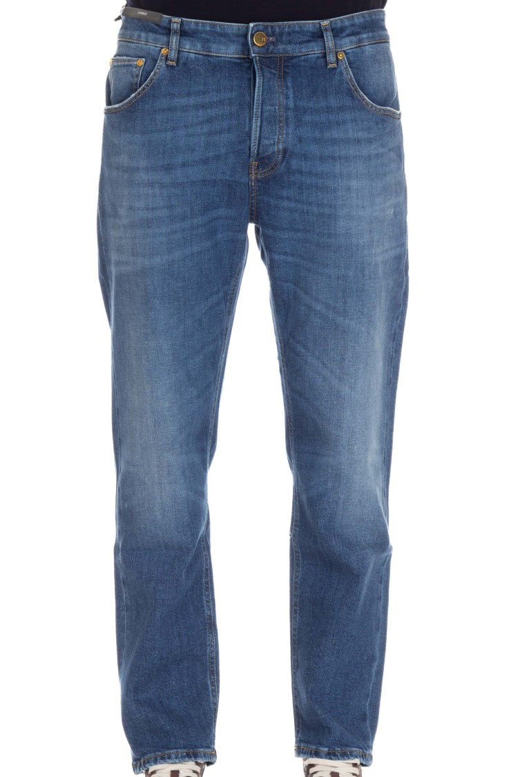 Pt Denim Camoscio Carrot Fit Jeans