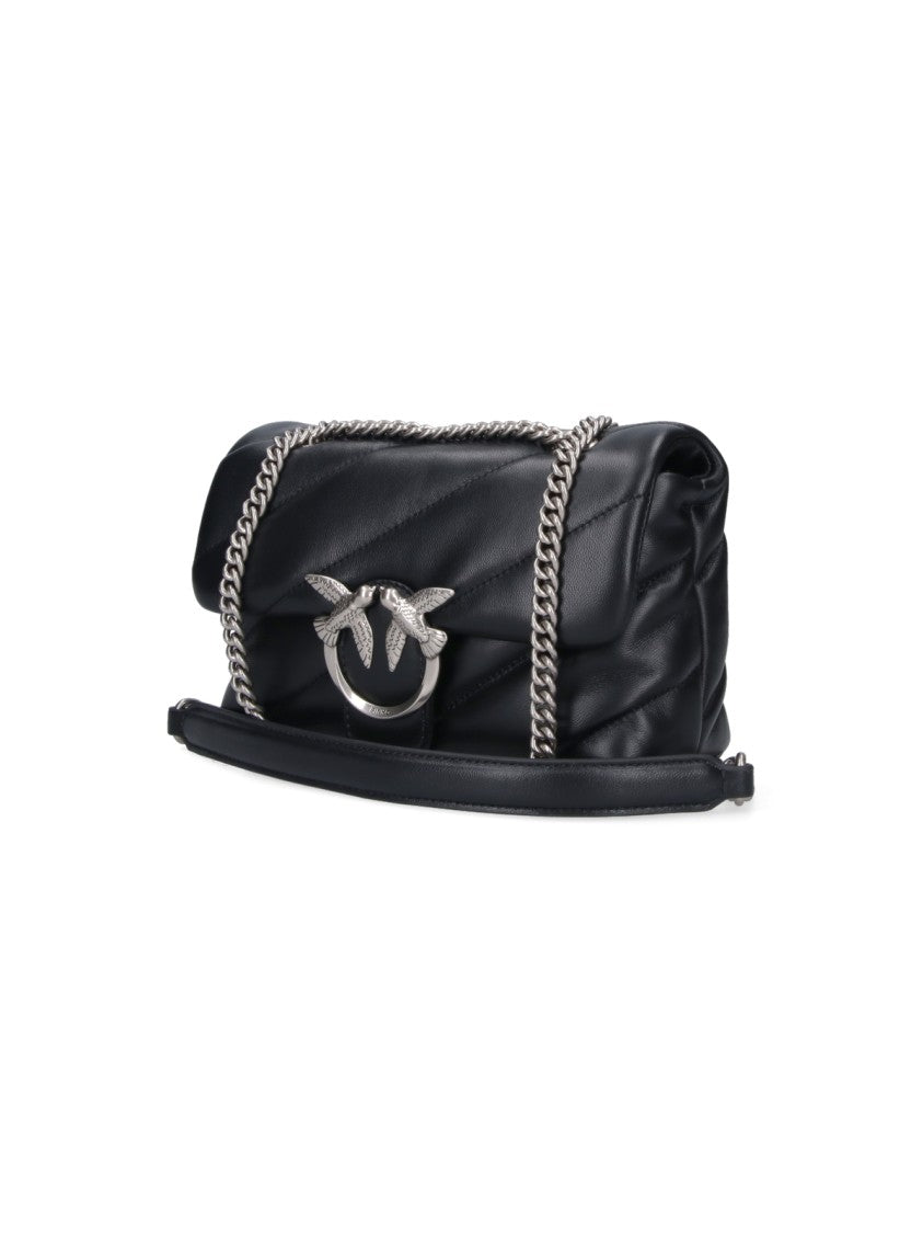 Pinko "Love Puff" Mini Bag – Black
