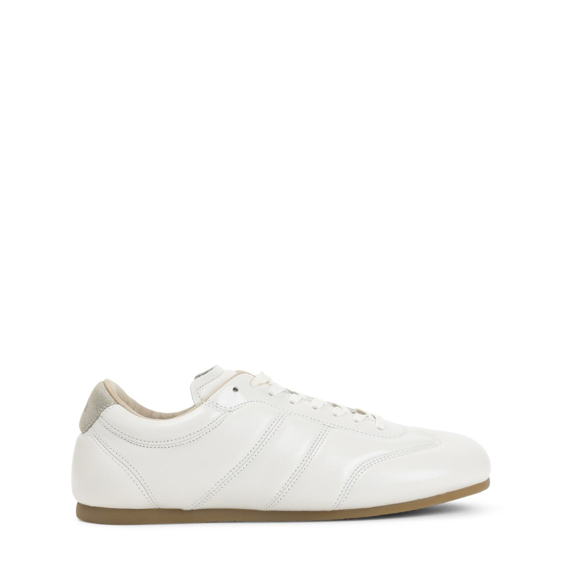 Lemaire Calf Leather Soft Runner Sneakers With Contrasting Heel Tab