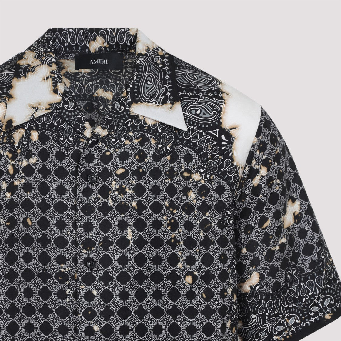 Amiri Bleach Bandana Shirt