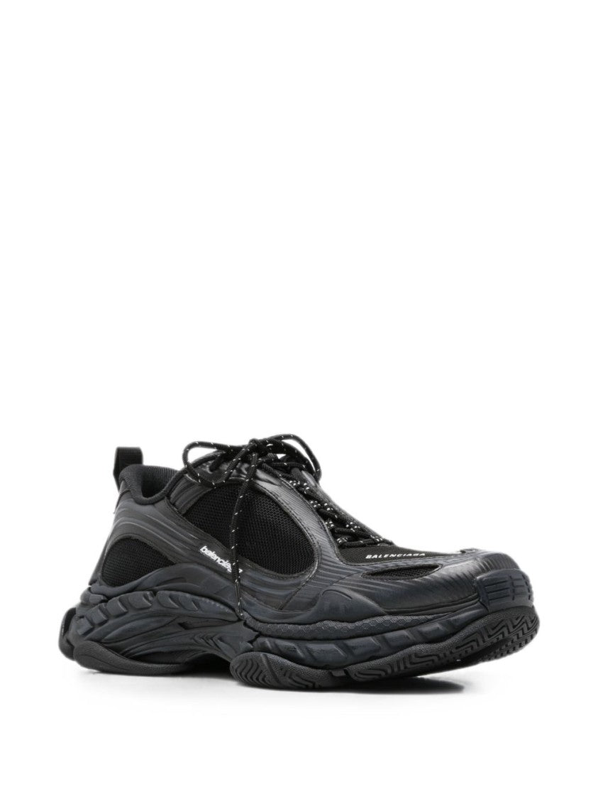 Balenciaga Triple S 2 Leather-Free Distressed Sneakers