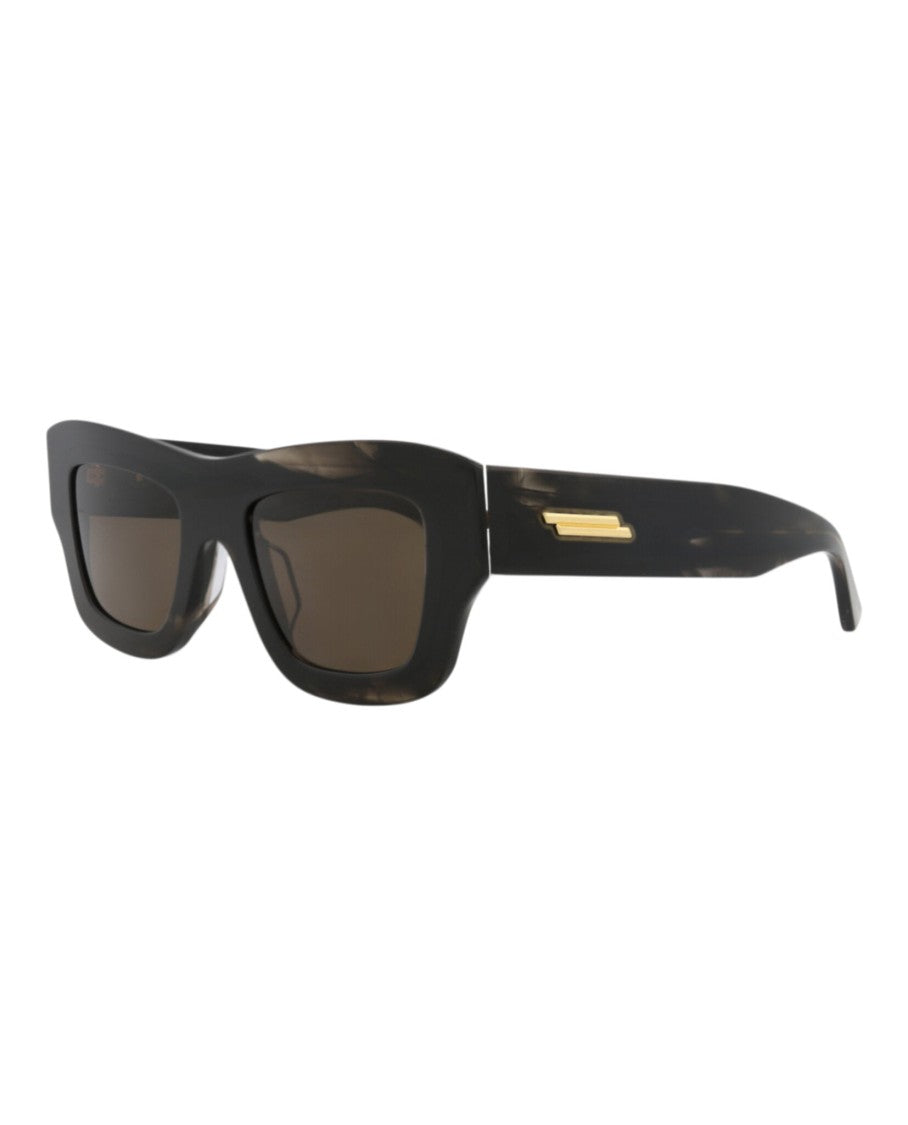 Bottega Veneta Square-Frame Recycled Acetate Sunglasses