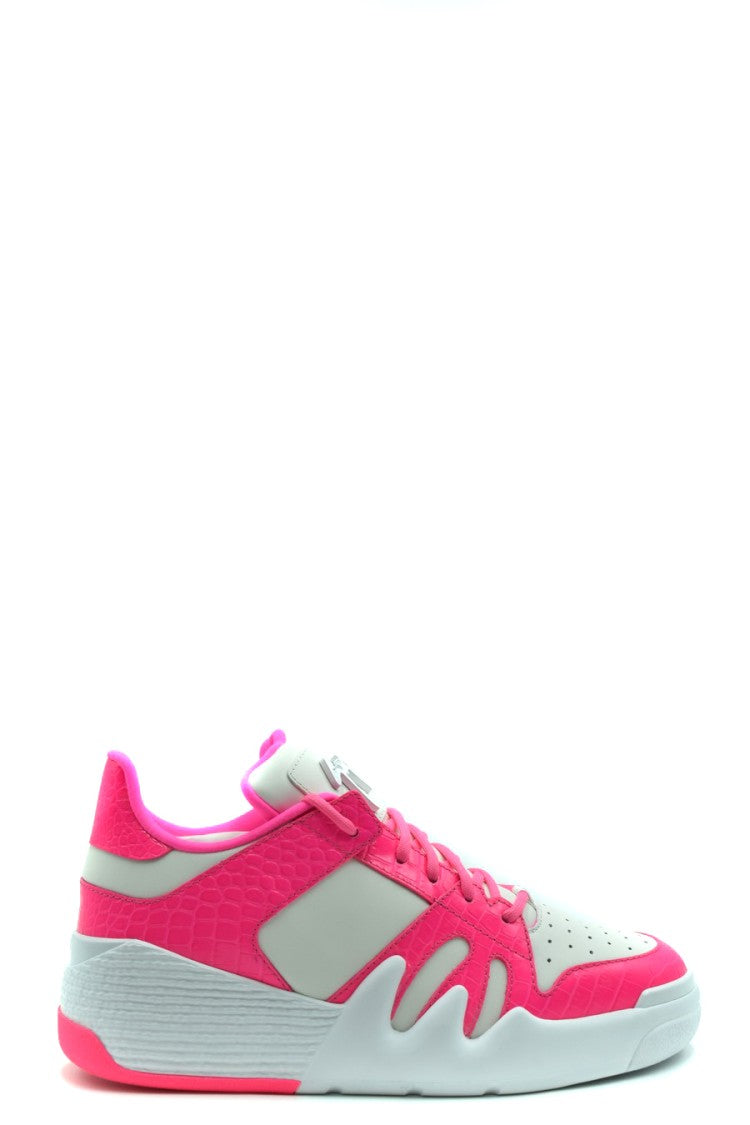 Giuseppe Zanotti Low-Top Sneakers With Textured Leather