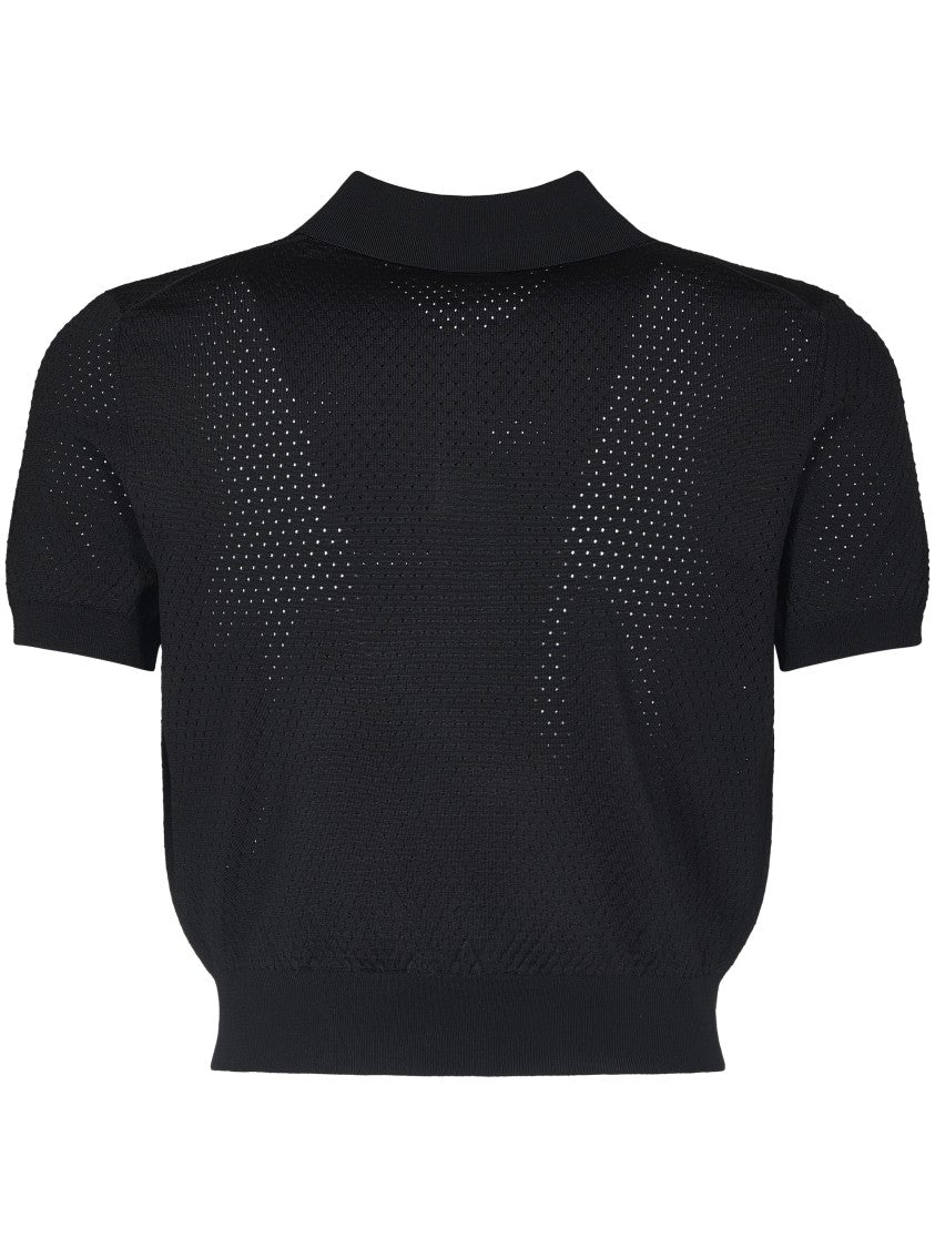Alexander Wang Short Sleeve Polo Tee