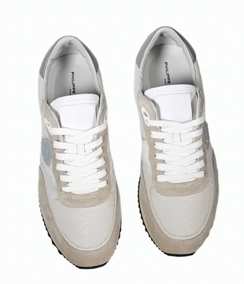Philippe Model Bvlu Mesh Suede Running Sneakers