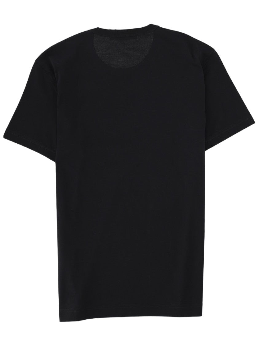 Dolce & Gabbana Script Logo Crew Neck Cotton T-Shirt