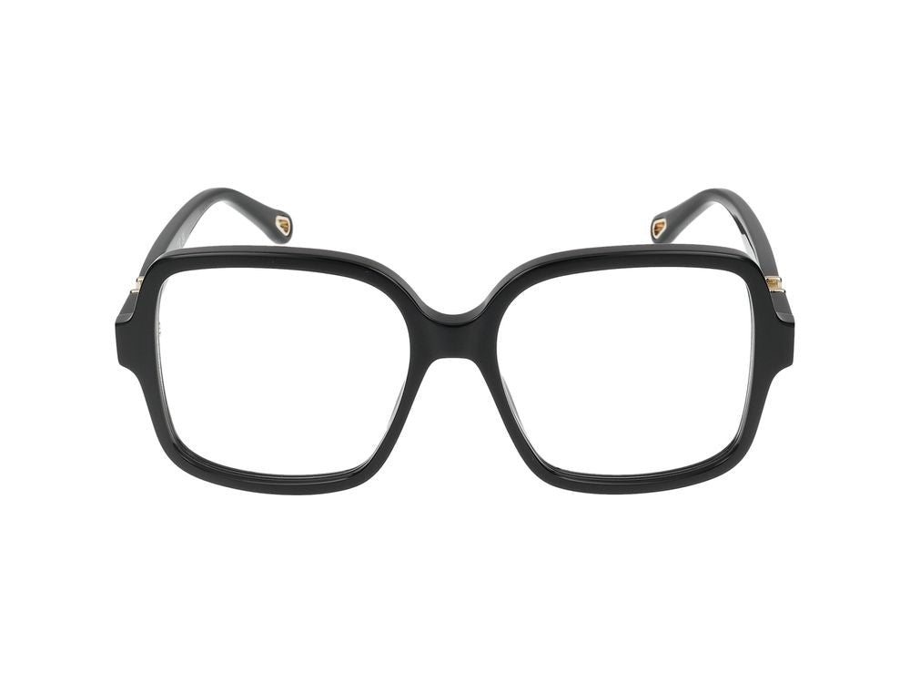 Chloé Black Ch0335o Acetate Oversized Square Eyeglasses