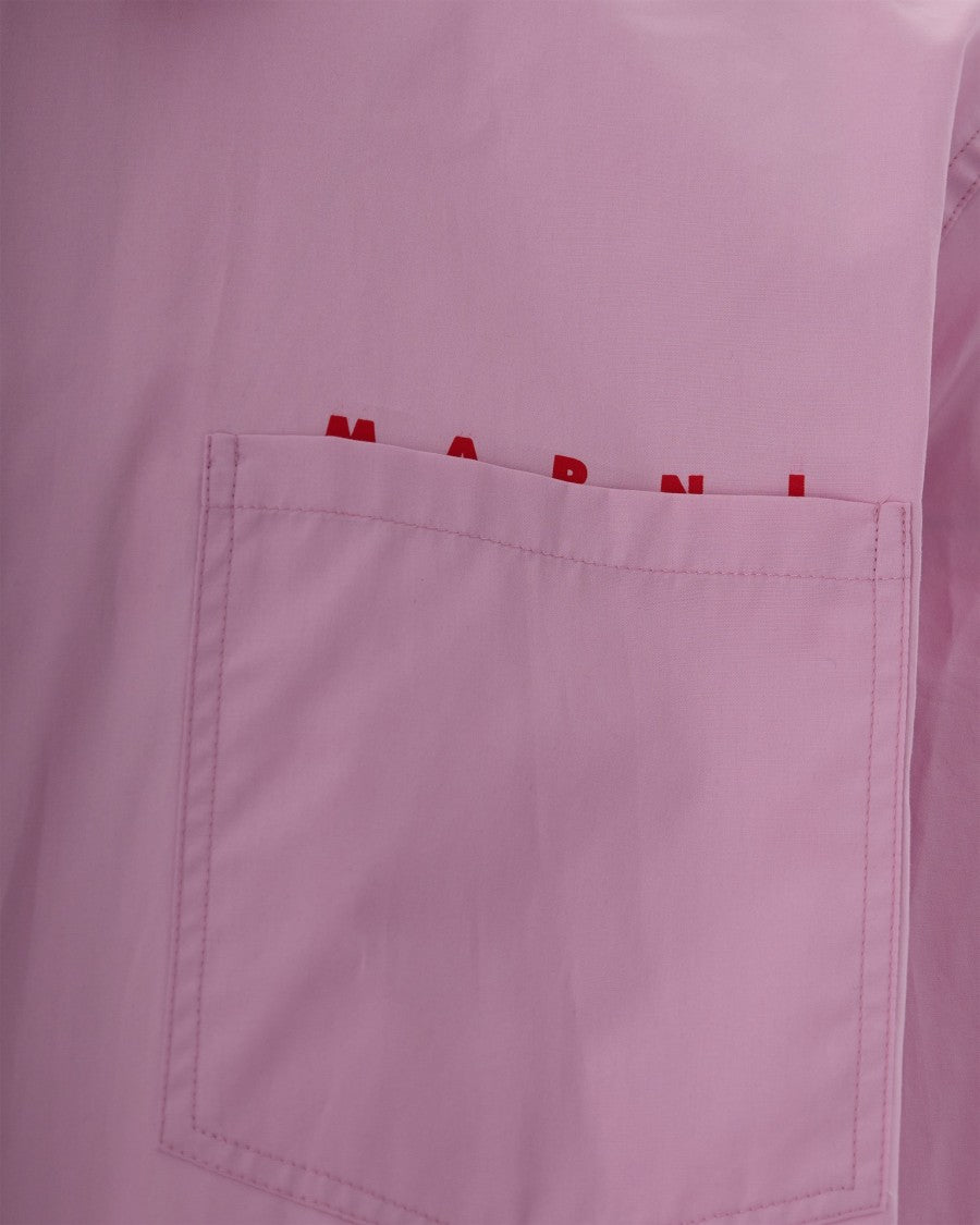Marni Pink Zip-Up Shirt