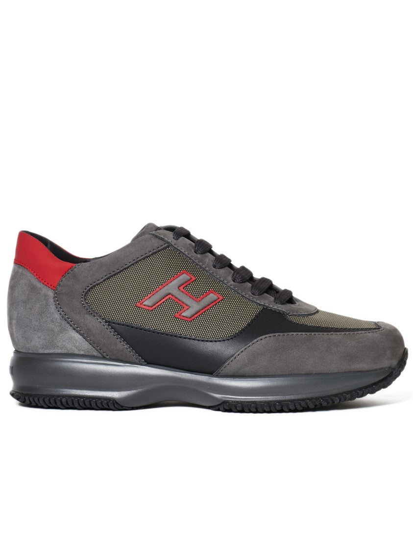 Hogan Grey Interactive Sneakers