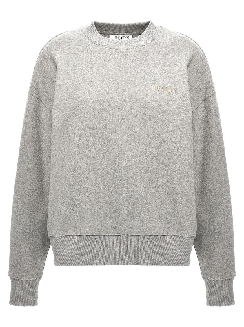 The Attico Comfort Fit Cotton Sweatshirt