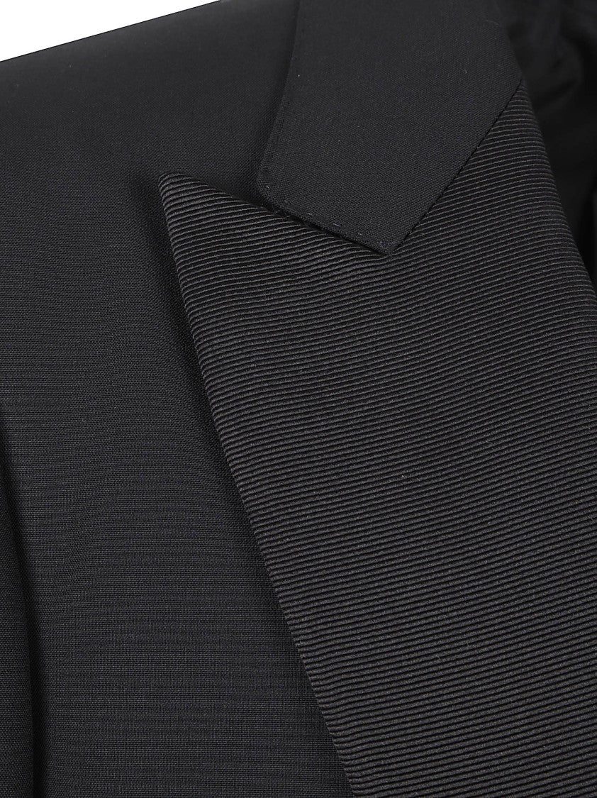 Tom Ford Black Wool Super 120S Tailored Suit