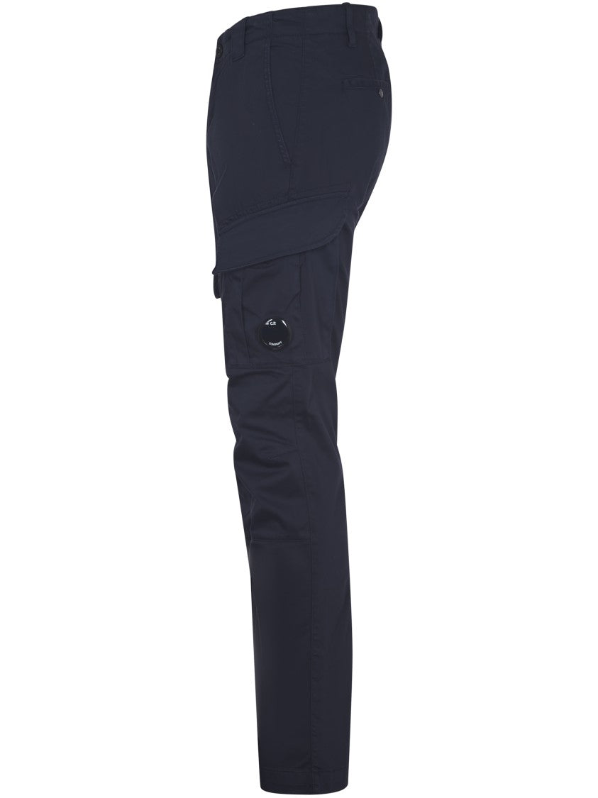 C.P. Company Sateen Stretch Cargo Lens Pants