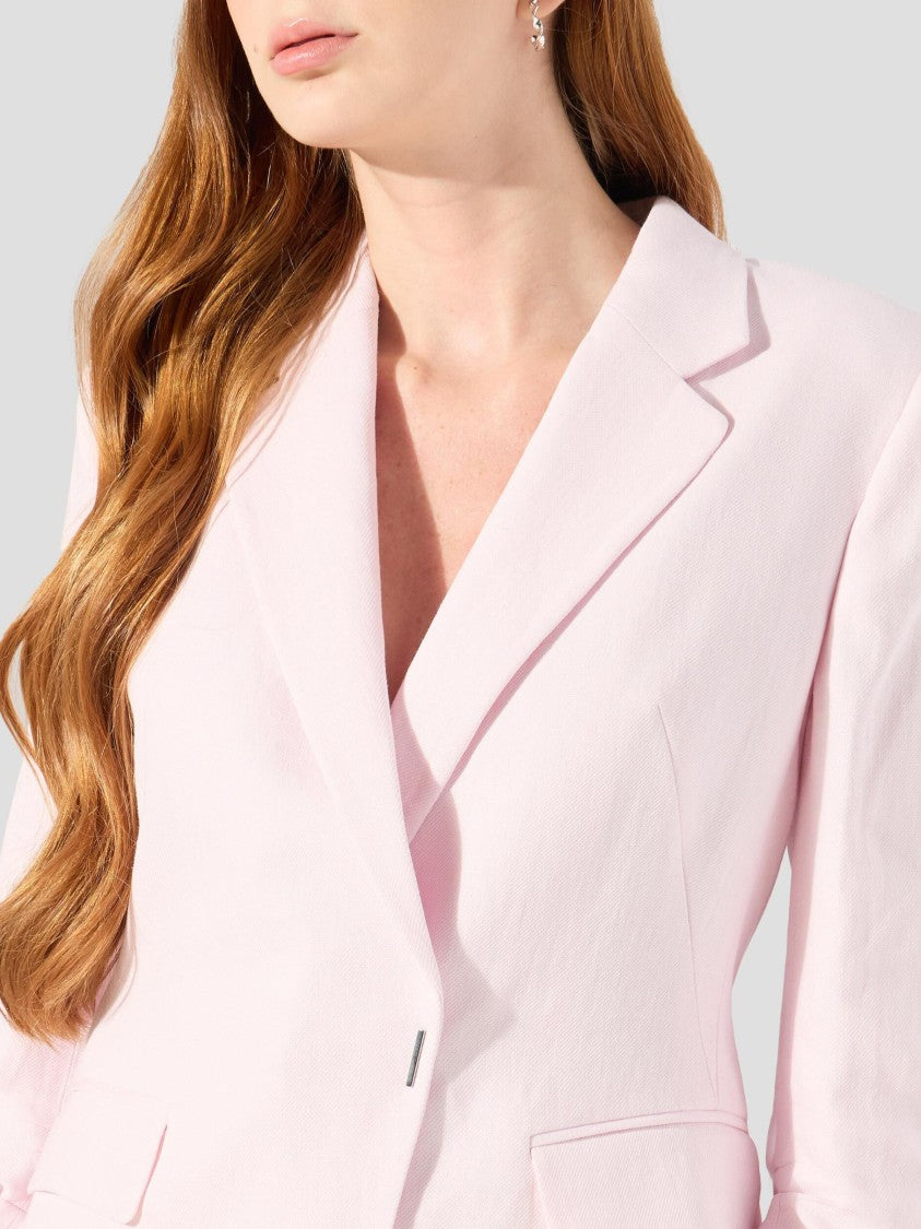 Boss Pastel Pink Tailored Blazer