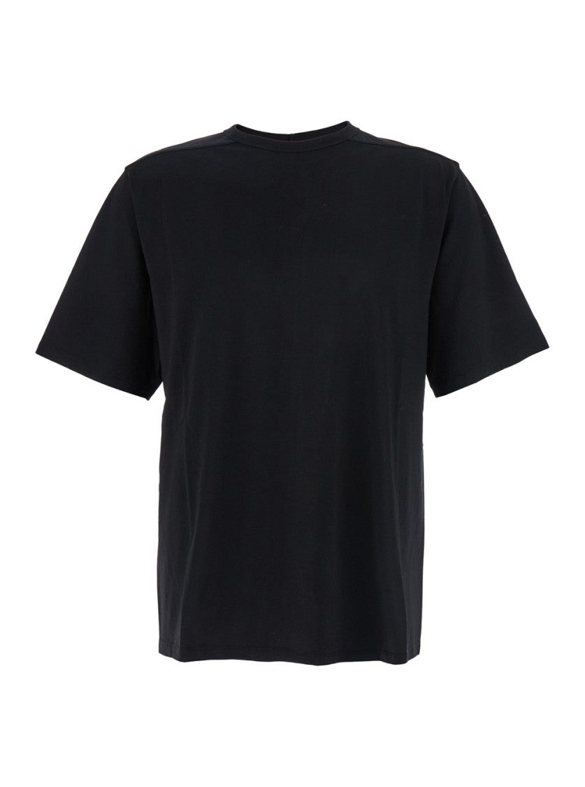 Rick Owens Brad' Black Crewneck T-Shirt