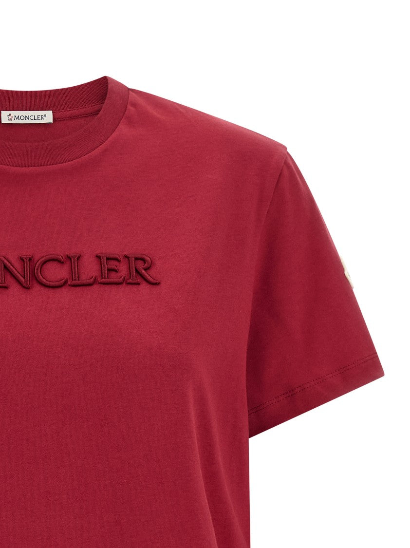 Moncler Logo Embroidery T-Shirt