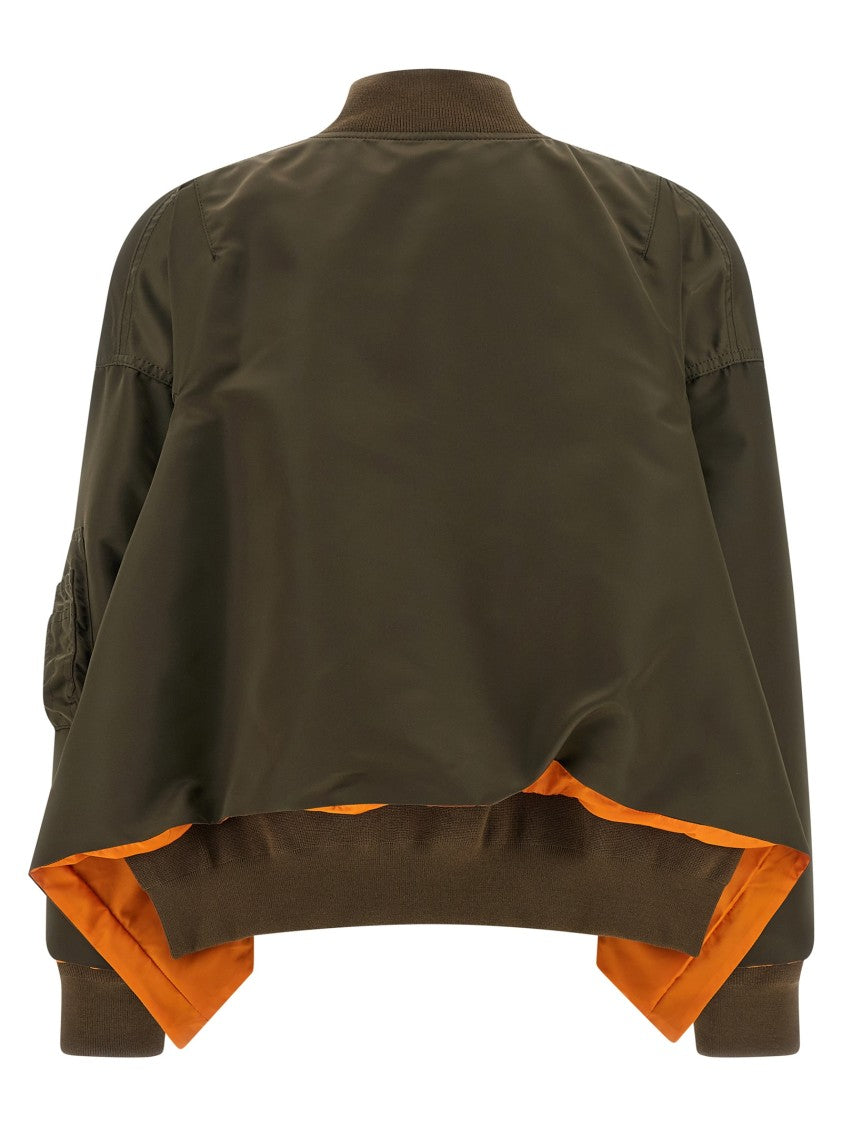 Sacai Asymmetrical Blouson Bottom