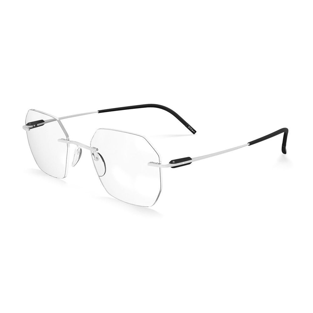 Silhouette 5561/Lg Rimless Geometric Sunglasses