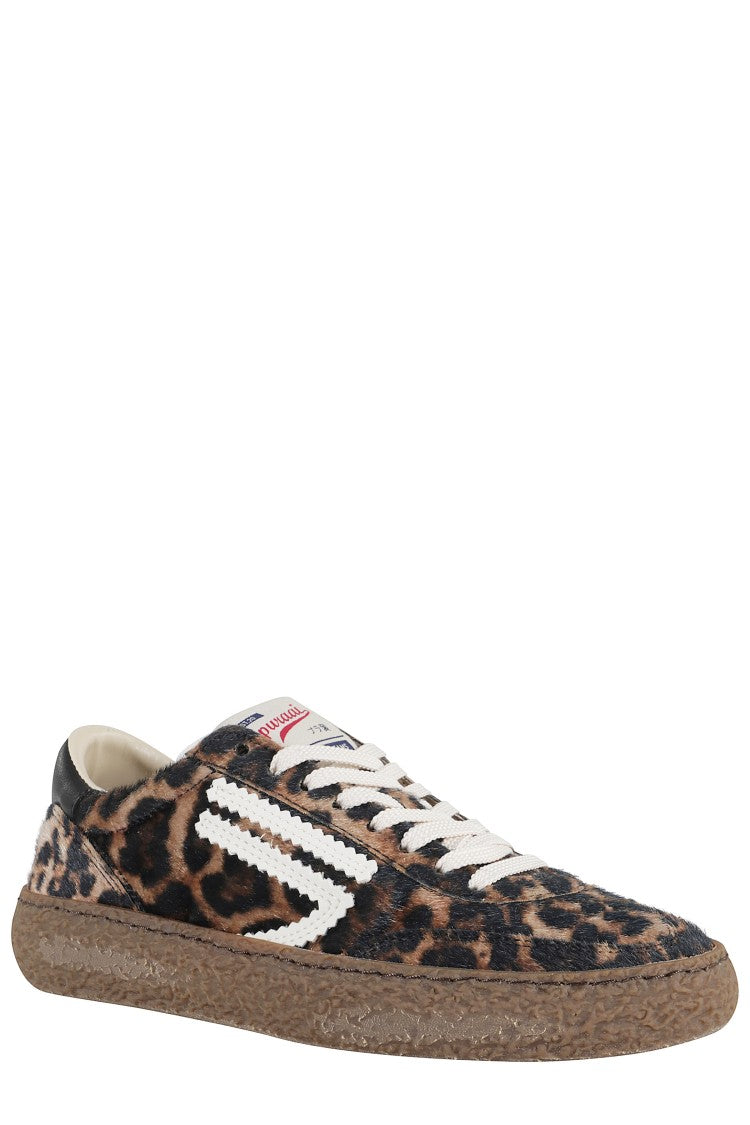 Puraai Low-Top Sneakers With Jaguar Print