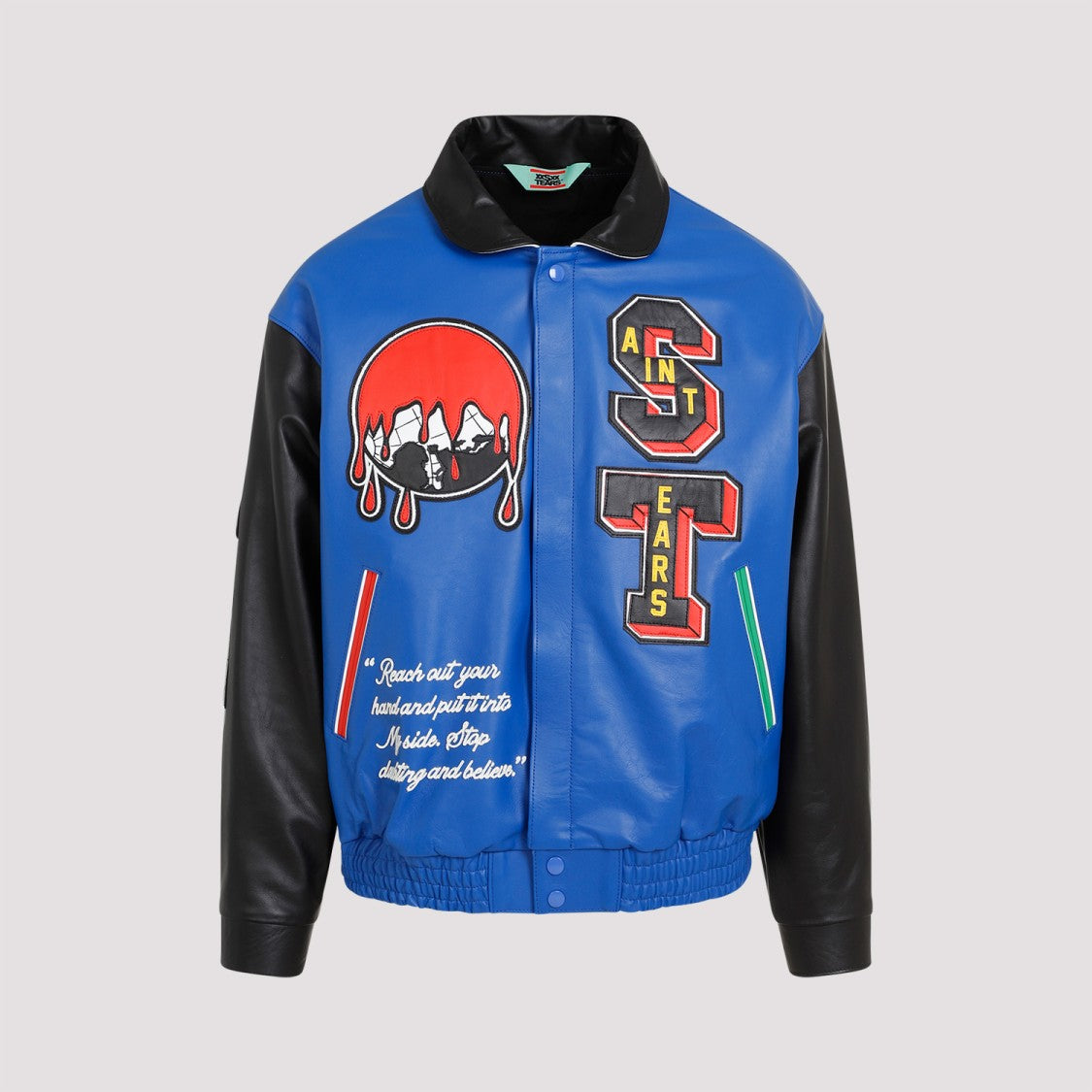 Saint Mxxxxxx Varsity Multi Cowhide Jacket