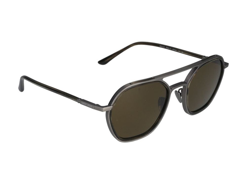 Giorgio Armani Sunglasses 0Ar6145 325973 Gunmetal Spazzolato 53/21/145
