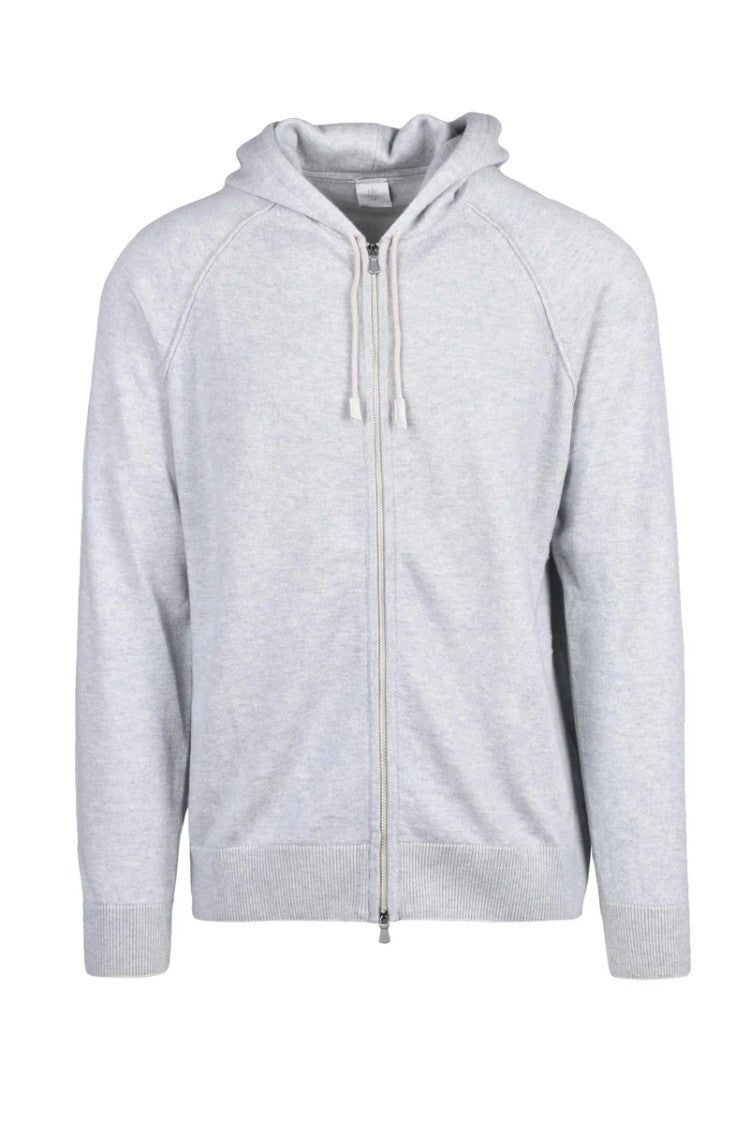 Eleventy Zip Sweatshirt Cashmere - Grey