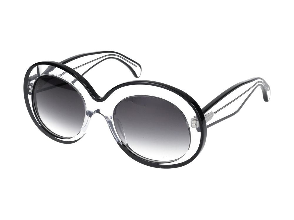 Azzedine Alaïa Sunglasses Aa0063s 001 Crystal Crystal Grey 54/21/140
