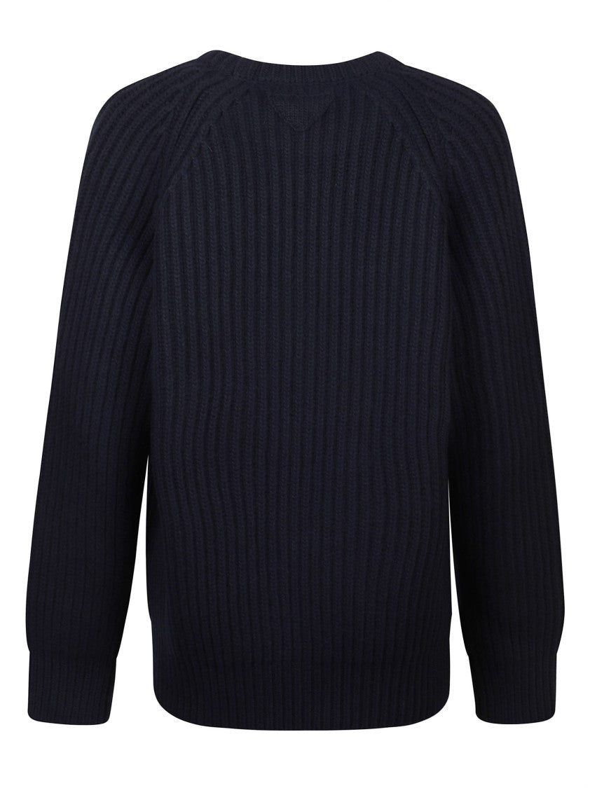 Prada Ribbed Knit Sweater
