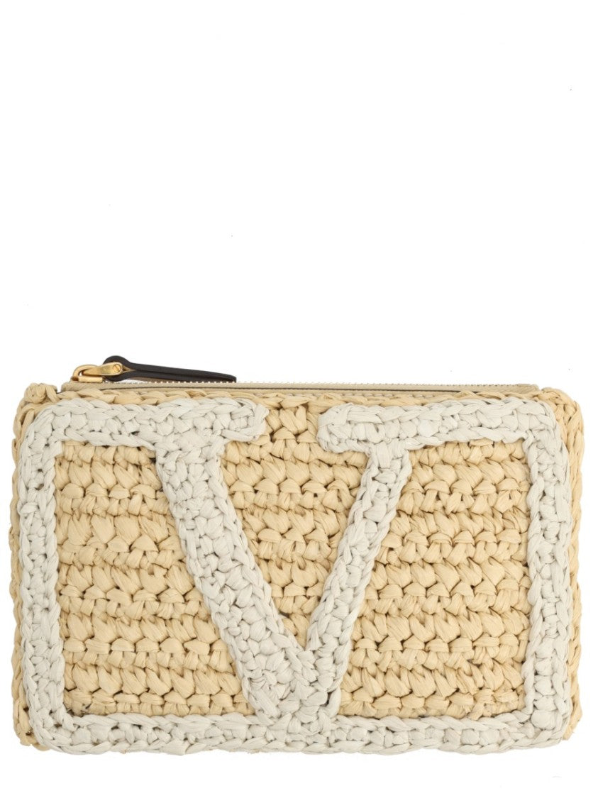 Valentino Garavani Viva Superstar Chunky Crochet Pouch