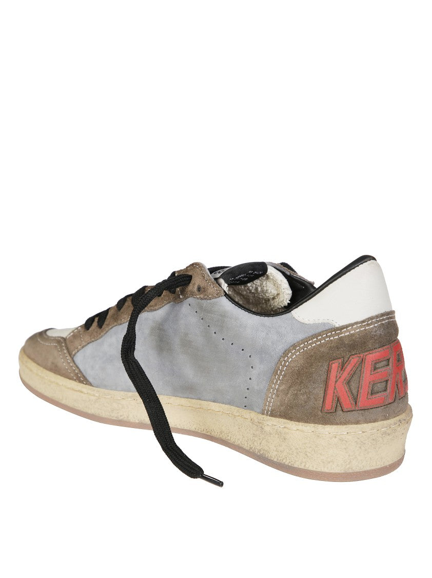Golden Goose Ballstar Nubuck Suede Sneakers