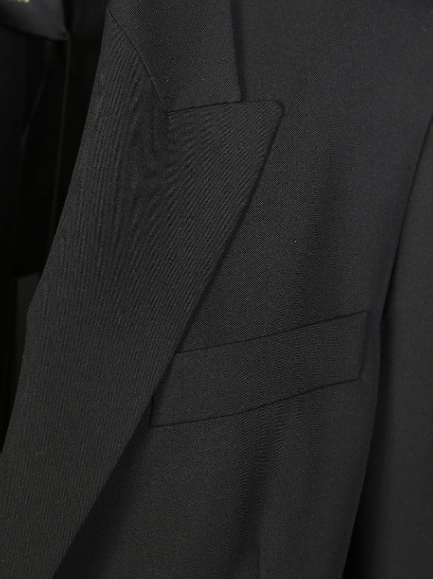 Pinko Fluid Long-Cuff Jacket With Elegant Drape