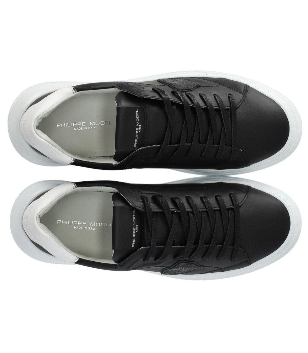 Philippe Model Black White Temple Sneaker