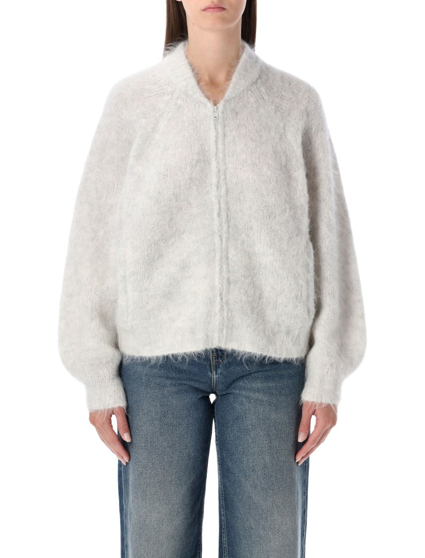 American Vintage Niby Cropped Mohair Cardigan