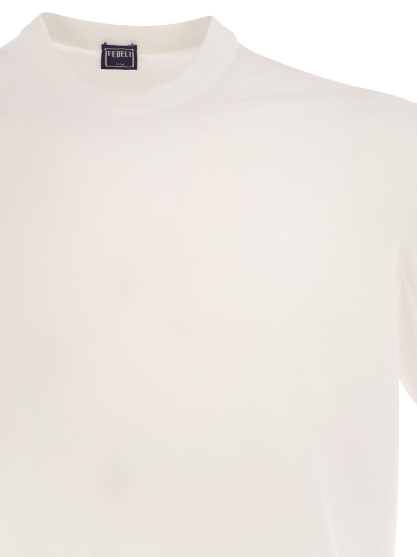 Fedeli Giza Cotton T-Shirt