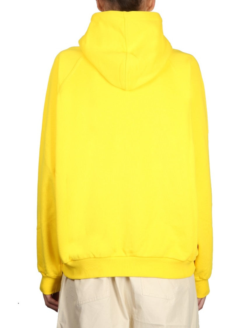 Sunnei Relaxed-Fit Drawstring Hood Sweatshirt