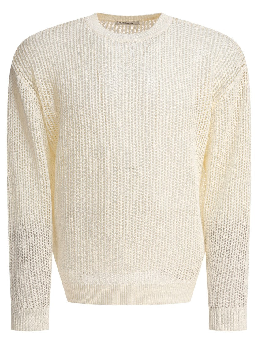 Nonnative Loose Open-Knit Sweater With Ribbed Detailing