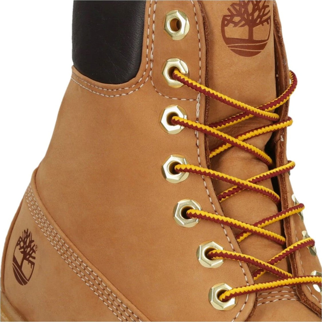 Timberland Brown Padded Collar Durable Sole Leather Boots