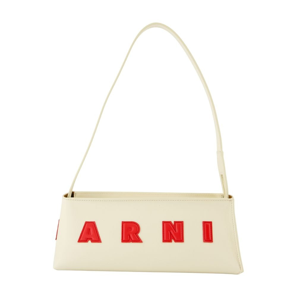 Marni Museo Shoulder Bag - Leather - White