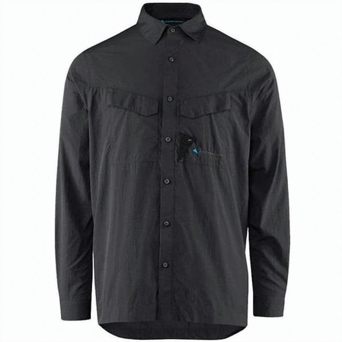 Klattermusen Long-Sleeve Casual Shirt With Classic Collar And Button-Down Detail