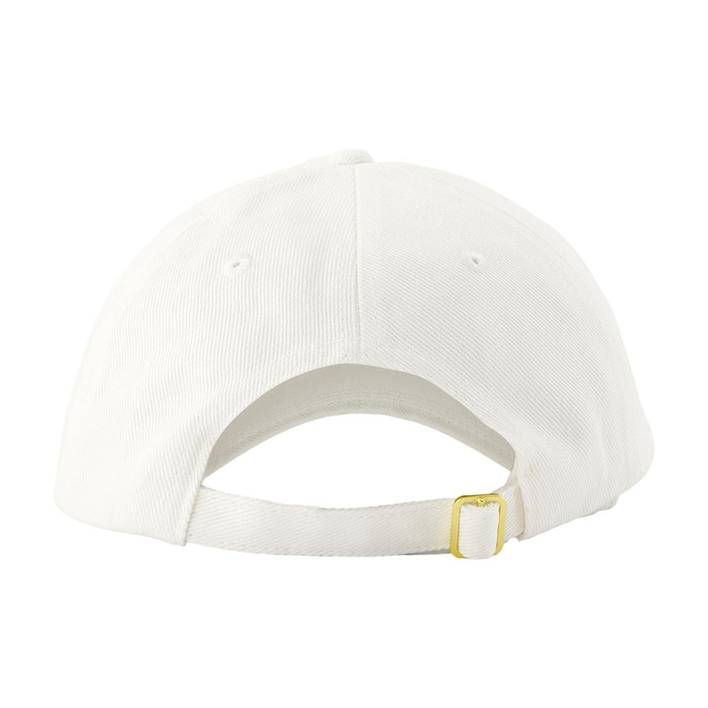 Casablanca Casa Way Mountain Cap - Cotton - White