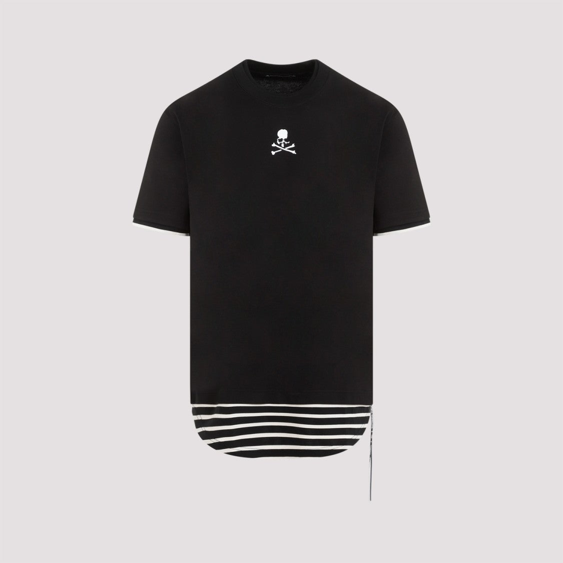 Mastermind World Layered Black Cotton T-Shirt