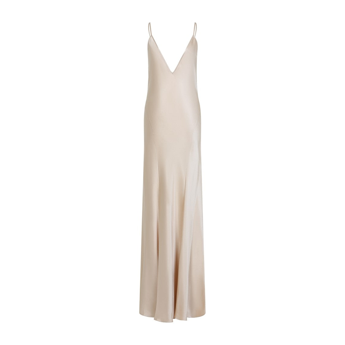 Saint Laurent Floor-Length Silk Dress