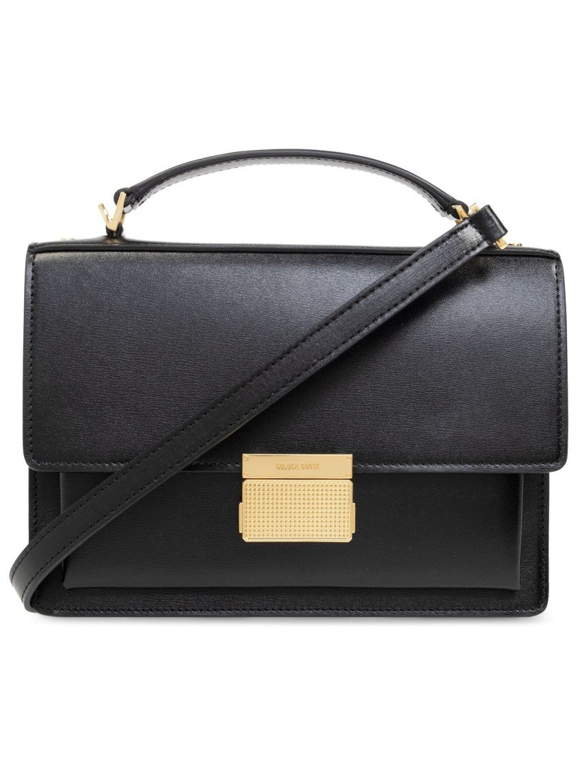 Golden Goose Venezia Bag Black Palmellato Leather Handbag