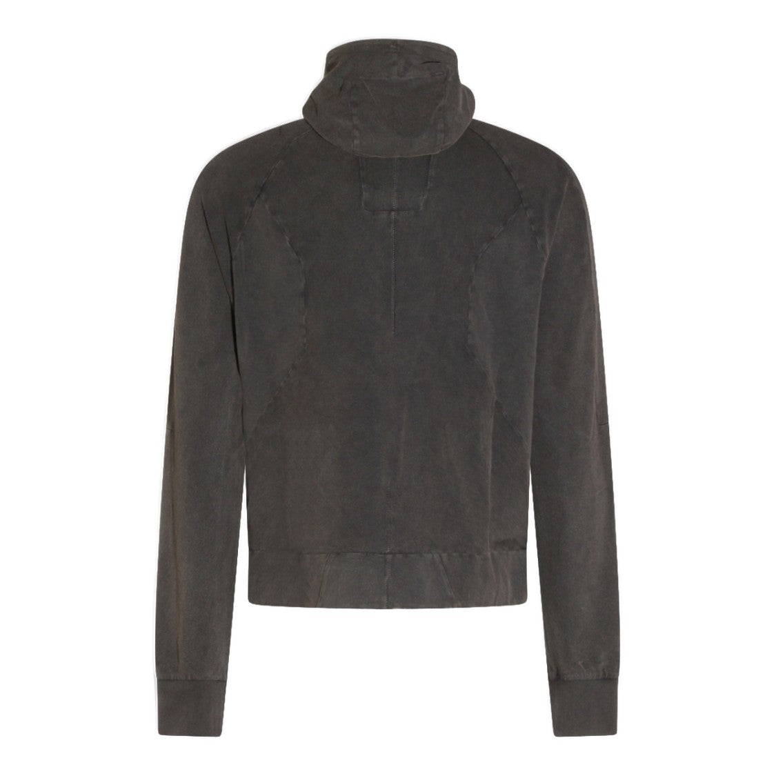 Thom Krom Textured Zip-Up Sweater With High Collar