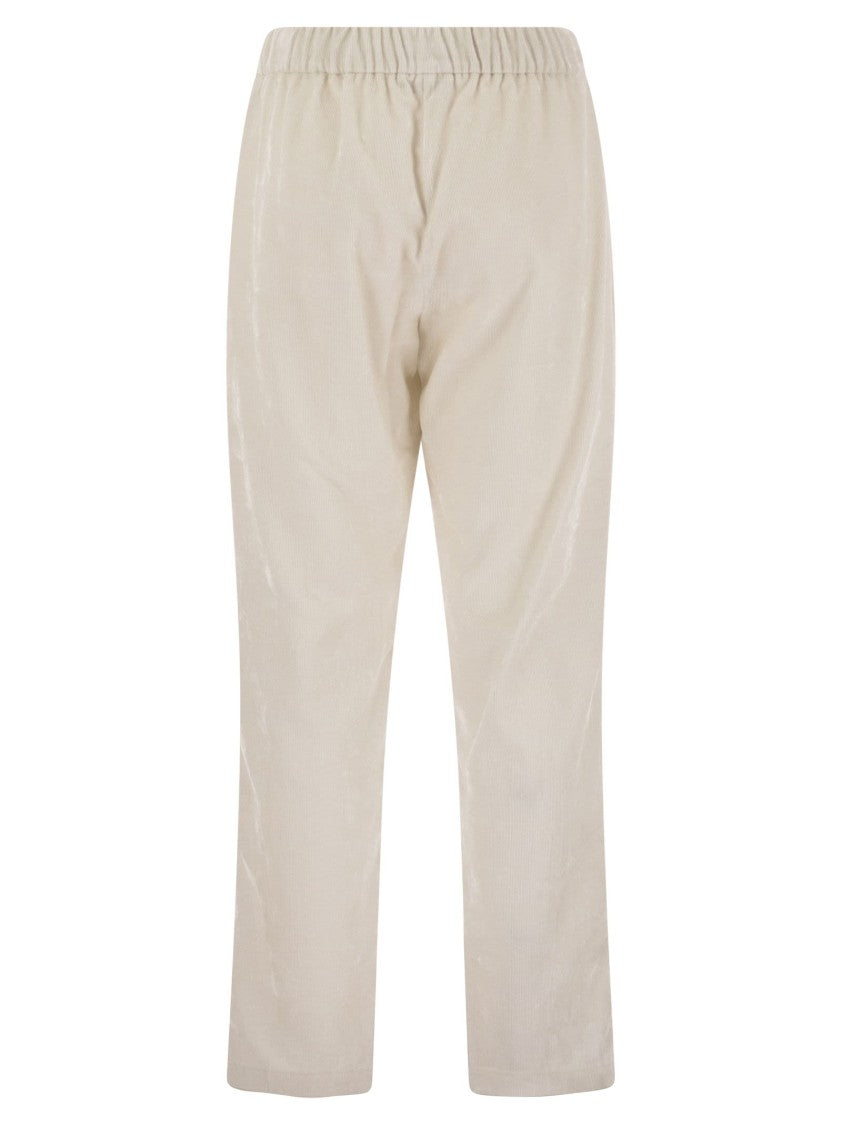 Herno Bright Corduroy Resort Trousers