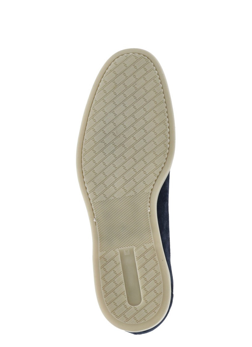 Berwick 1707 Blue Suede Leather Loafers
